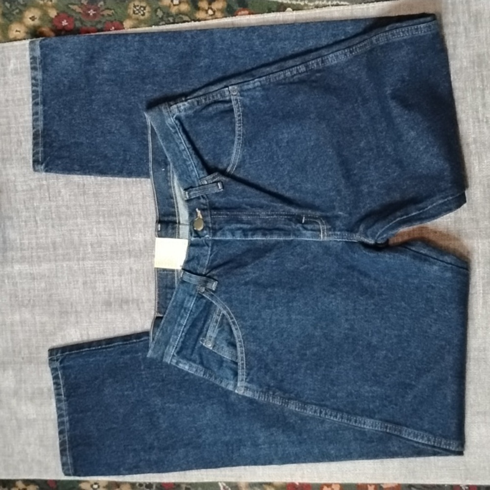 - Wrangler Five Star Regular Fit Denim Blue Jeans NWT
